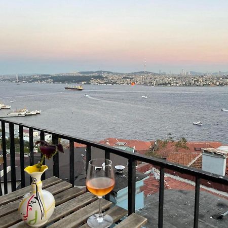 Art Loft , 270* Full Sea View In Cihangir Apartment Istanbul Ngoại thất bức ảnh