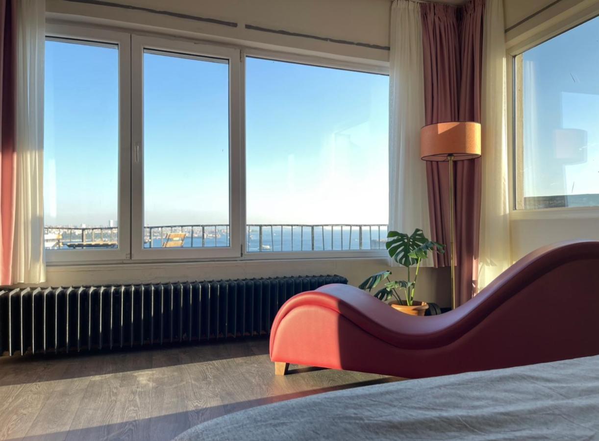 Art Loft , 270* Full Sea View In Cihangir Apartment Istanbul Ngoại thất bức ảnh