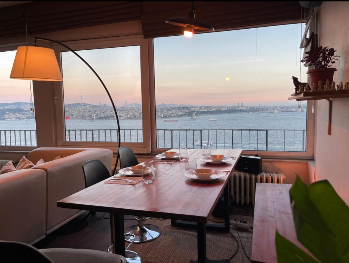 Art Loft , 270* Full Sea View In Cihangir Apartment Istanbul Ngoại thất bức ảnh