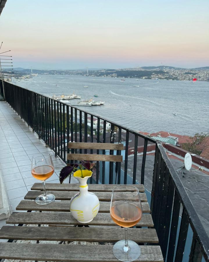 Art Loft , 270* Full Sea View In Cihangir Apartment Istanbul Ngoại thất bức ảnh