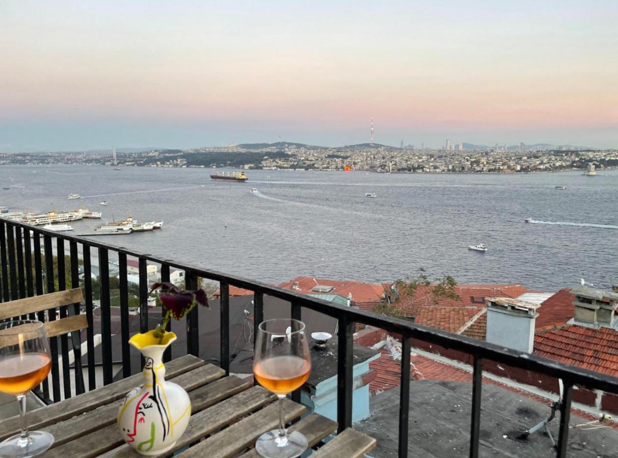 Art Loft , 270* Full Sea View In Cihangir Apartment Istanbul Ngoại thất bức ảnh